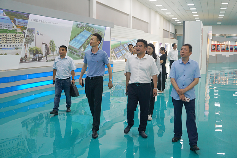 德州市投資促進局、六和電力領導一行到中科電力考察